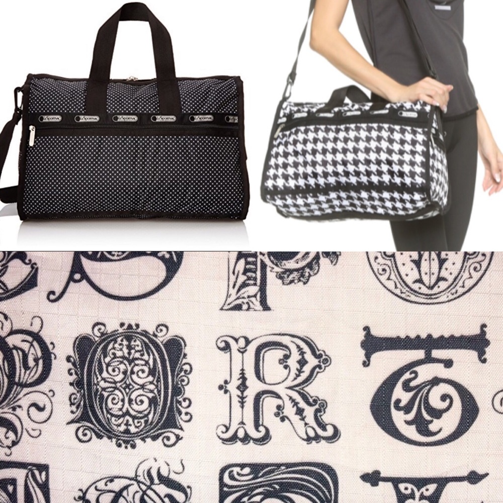 🖤 LeSportSac Medium Weekender **Gothic Lettering